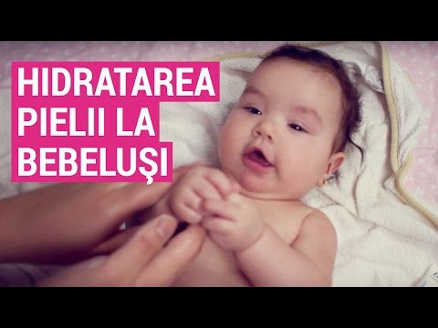 Hidratarea pielii la bebeluşi