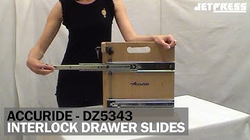 How Does the Accuride 5343 Anti-Tilt and Interlock Slide Work