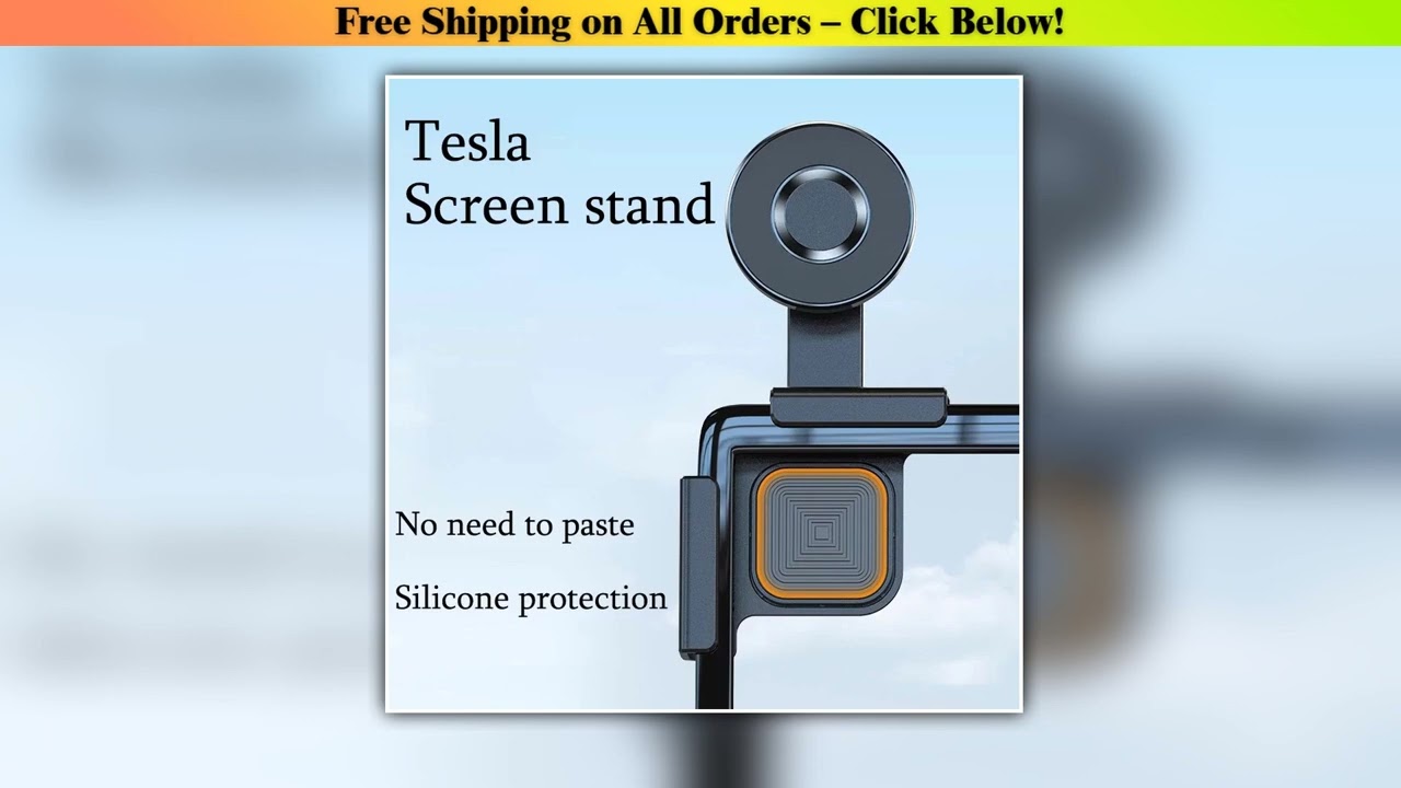 Car Mobile Phone Holder Universal Car Display Screen For BYD Tesla Model 3/Y/S/X Scalable Phone