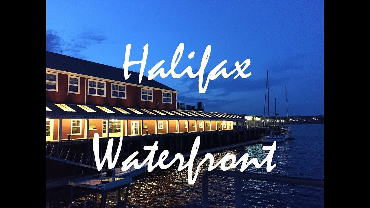 Downtown Halifax Waterfront Harbourwalk 4K Nova Scotia YouTube