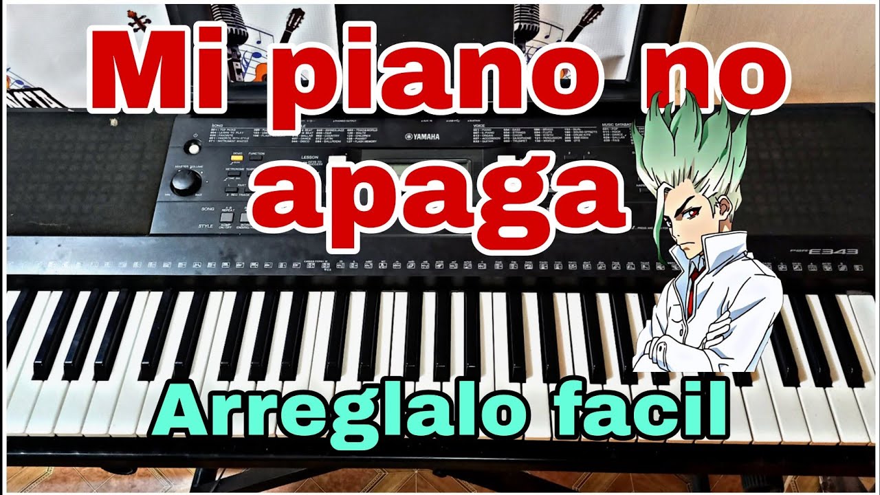 piano no apaga
