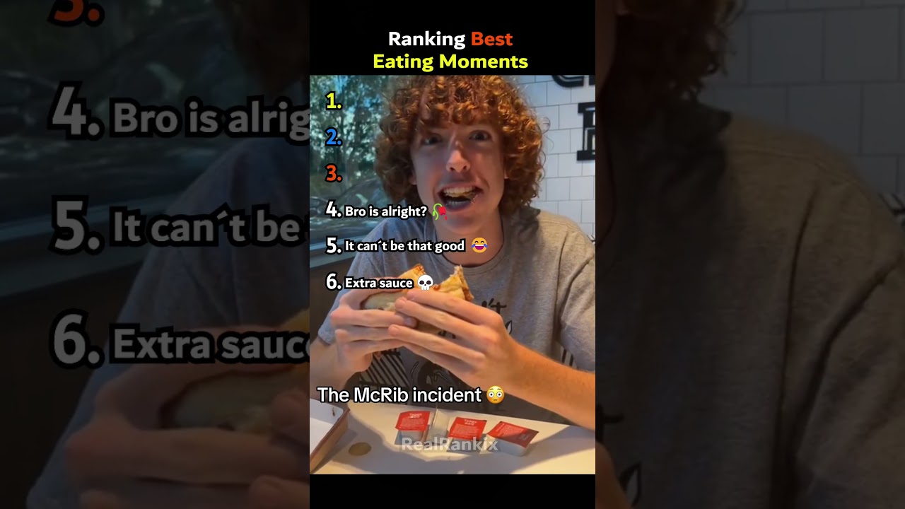 Ranking Best Eating Moments 😭