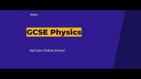 Forces and elasticity - live group tutorial - GCSE Physics