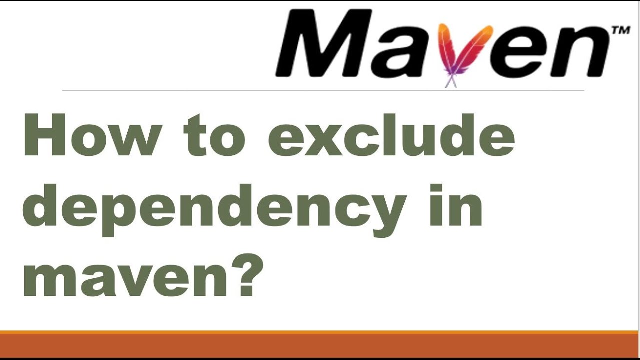 Maven Pom Exclude Dependency