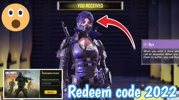 codm June 2022 Redeem code | call of duty mobile Redeem code 2022 | codm New Redemption Redeem code