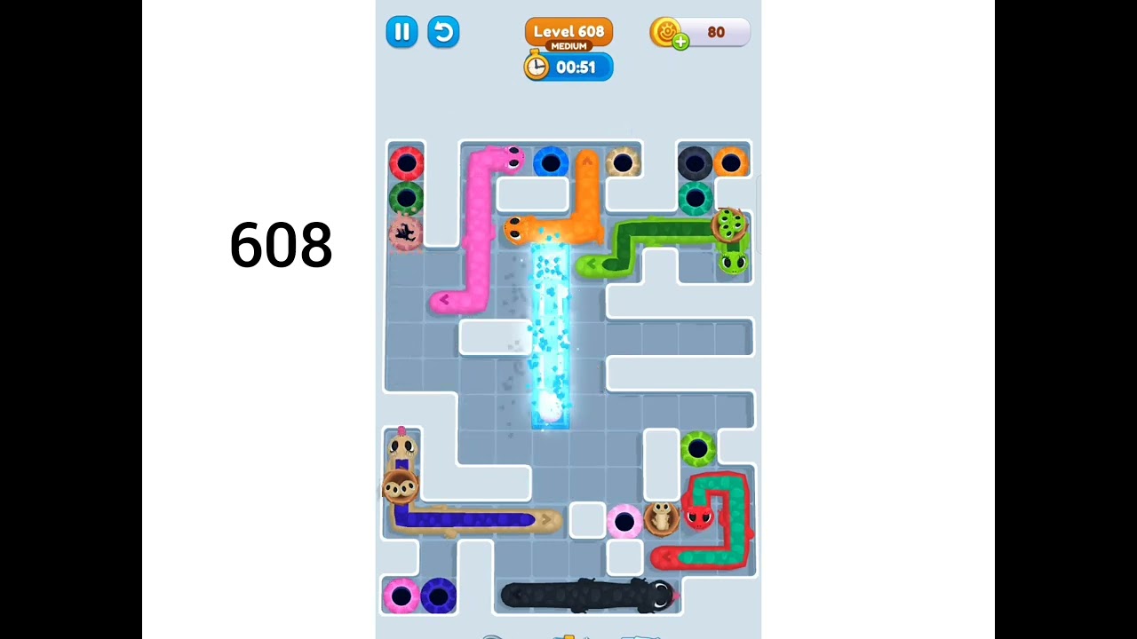 Gecko Out Level 608 Walkthrough