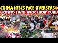 China Loses Face Overseas—Crowds Rush Discount Food, Fight on Flight, Battle Over Plastic Bottles