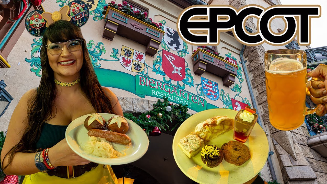 В Biergarten ИЗМЕНЕНИЯ В МЕНЮ 🥨 Обзор обновленного меню в Disney World EPCOT