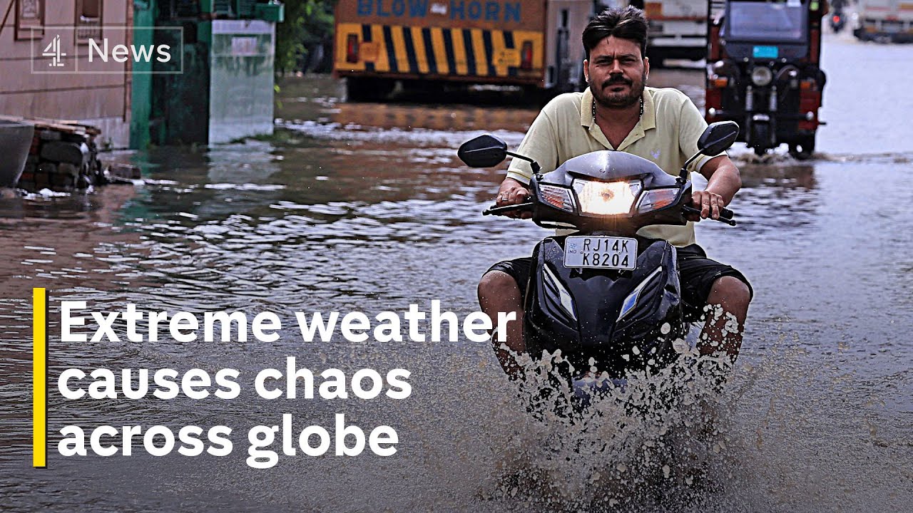 Extreme weather tests in countries around the world
