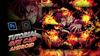 TUTORIAL GFX C4D | TUTORIAL PHOTOSHOP TOUCH