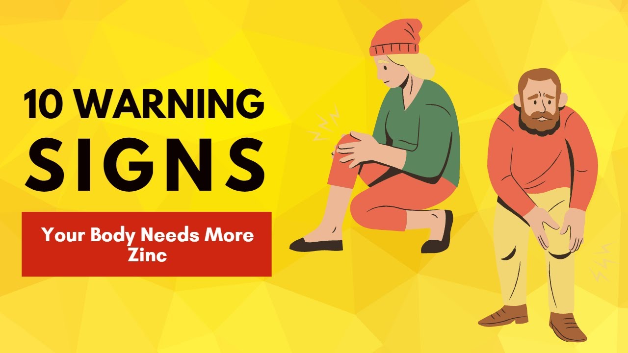 10 Warning Signs Your Body Need More Zinc (Zinc Deficiency) YouTube