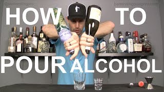 How To Free Pour Alcohol Without a Jigger  Bartending101