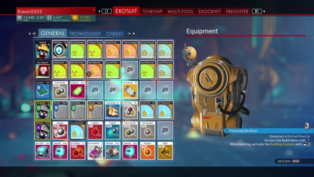 ***Beyond*** No Man's Sky *Finally!* Inventory Management Feature