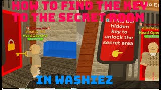 WHERE TO FIND ALL KEYS IN WASHIEZ… // ROBLOX WASHIEZ // TUTORIAL screenshot 4