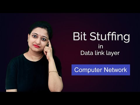 Bit Stuffing in Data Link Layer |Computer Network