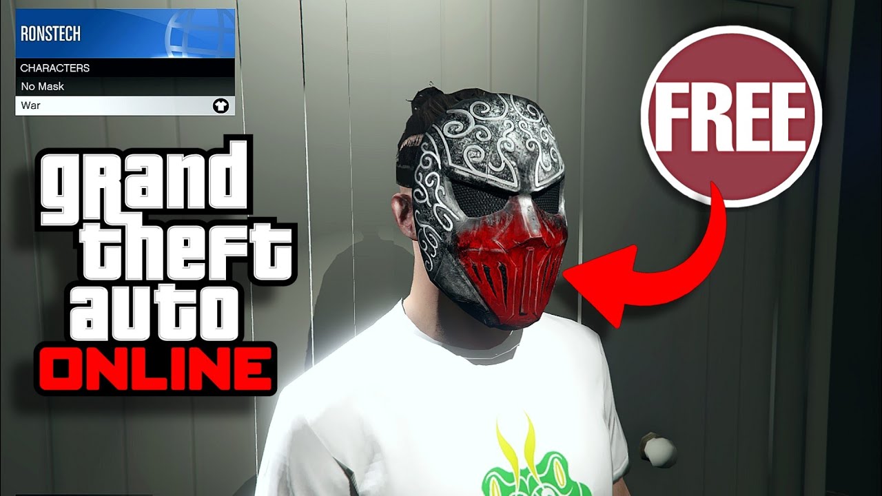 FREE "WAR" MASK IN GTA ONLINE WEEKLY UPDATE YouTube