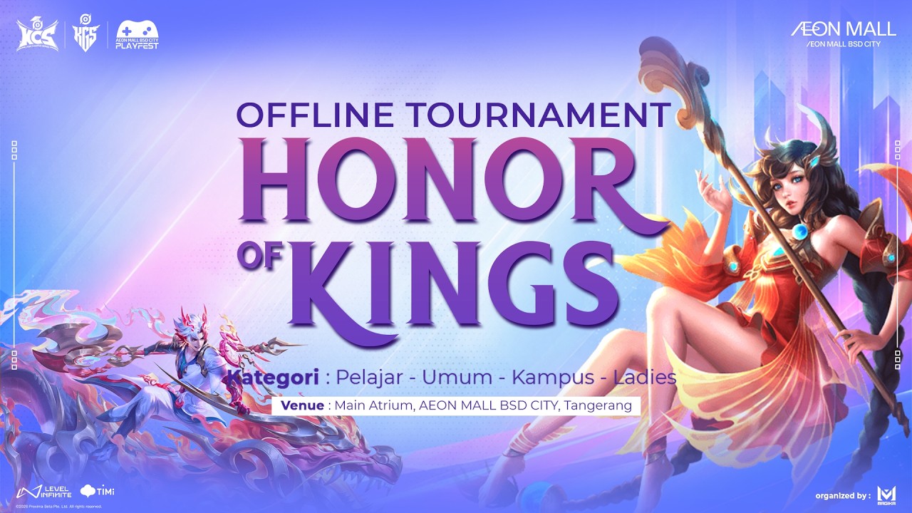 🔴 [ GRAND FINAL ALL CATEGORY ] AEON MALL BSD CITY PLAYFEST 2026 - Honor of Kings Tournament