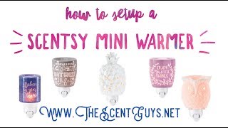 How to setup a Scentsy Mini Warmer