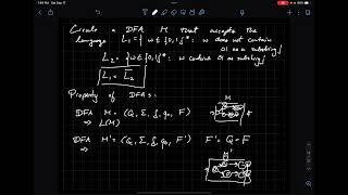 DFA Exercise - Strings not containing 01