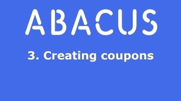 3. Creating coupons
