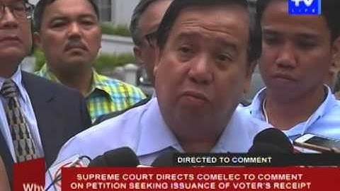Supreme Court directs COMELEC to comment on petition seeking issuance of voter