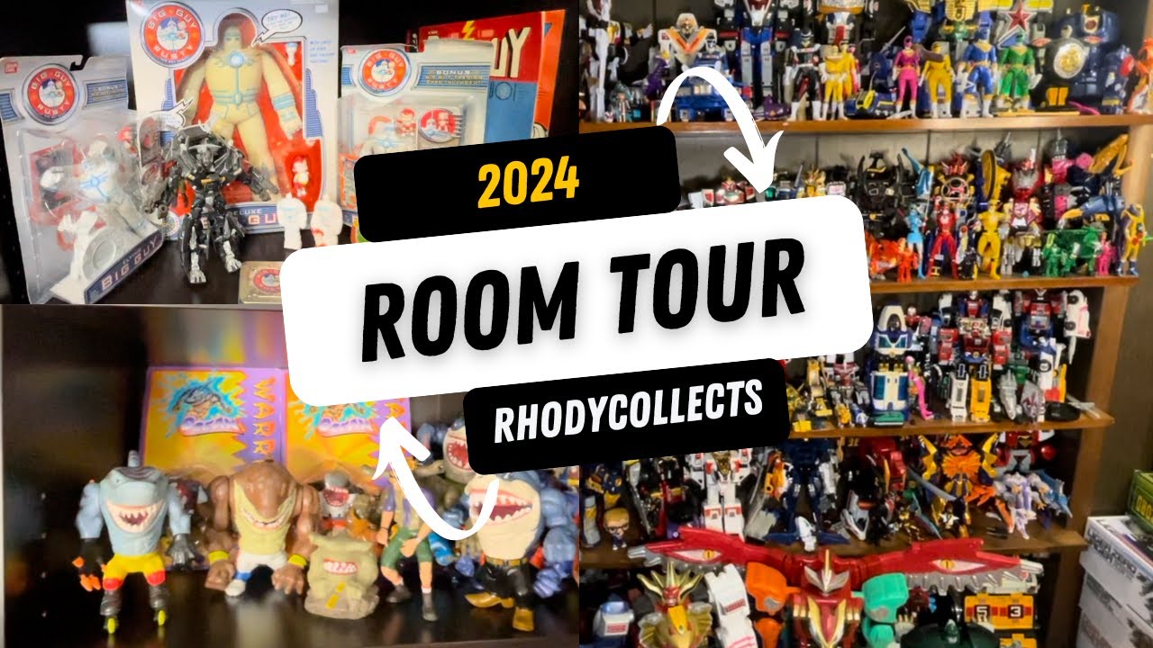 Largest Power Ranger Collection?!?! | Room Tour 2024 | Street Sharks ...
