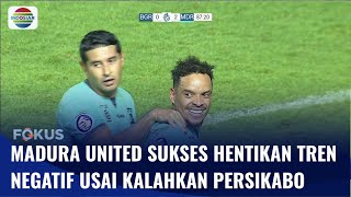 Pecahkan Kebuntuan, Madura United Vs Persikabo 1973 Berakhir 2-0 | Fokus