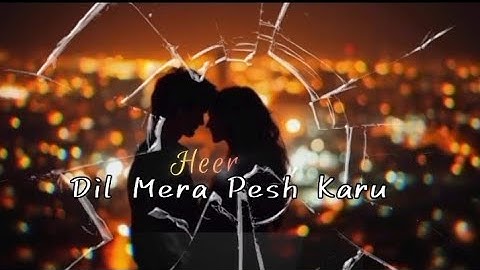 Heer - Ali Raza, Shjr (Official Video) Dil Mera Pesh Karu 🥀❤️| Jo Tu Meri Heer Bane | #trandingsong