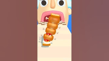 sandwich runner game play Android iOS funny games 🤣 #games #gameplay #shorts #funny