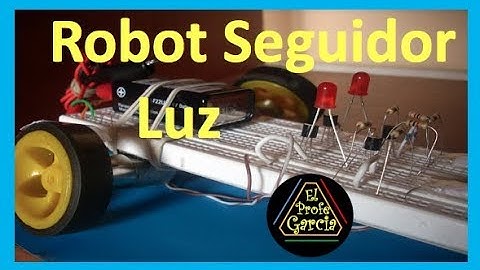 ✅ Robot Seguidor de Luz, fácil y rápido de hacer