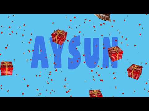 İyi ki doğdun AYSUN - İsme Özel Ankara Havası Doğum Günü Şarkısı (FULL VERSİYON) (REKLAMSIZ)