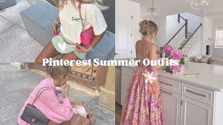 Pinterest Summer Outfit ideas 🌸🩷🫧🍒