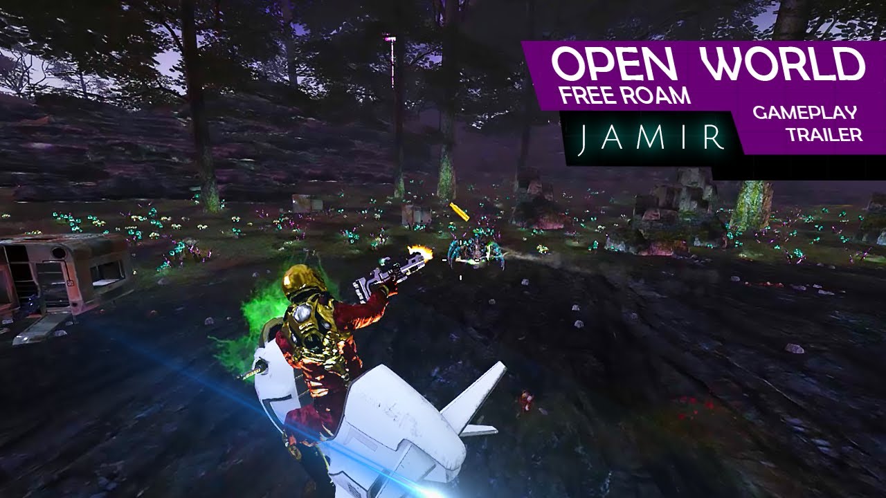 Browser FPS Game - JAMIR - Open World Free Roam - Gameplay Trailer