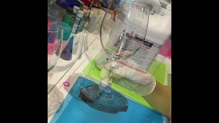 ProGlas 1000 Epoxy Resin Wine Glass Coasters