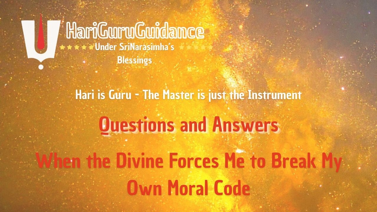 When the Divine Forces Me to Break My Own Moral Code - YouTube