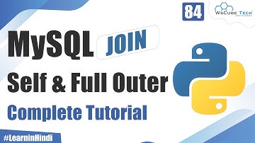 What is Self Join and Full Outer in MySql with Practical Examples | MySql Joins Tutorial