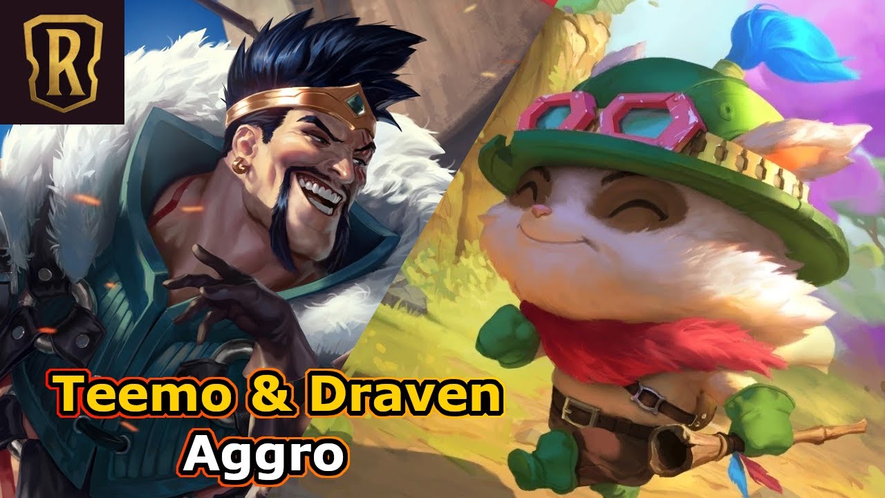 Draven & Teemo Aggro - Having Fun Before Launch - Legends of Runeterra