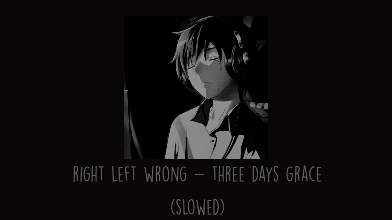 Three Days Grace - Right Left Wrong (Slowed)
