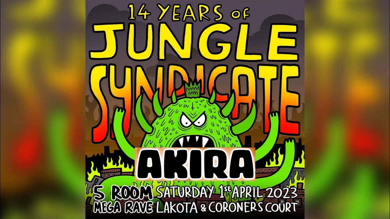 Akira @ 14 Years of Jungle Syndicate, Lakota, Bristol 1-4-2023
