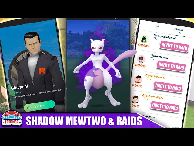 Shadow Mewtwo in Shadow Raids - Leek Duck