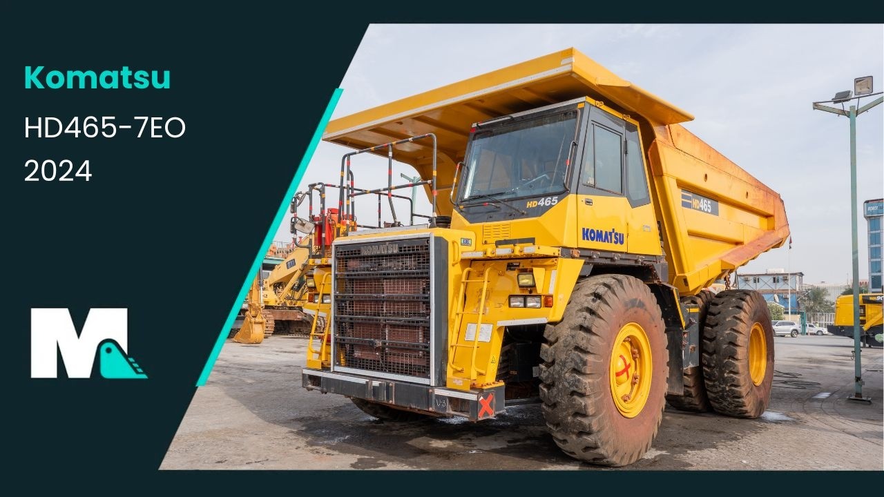 Komatsu HD465-7EO Rigid Dump Truck | 2024