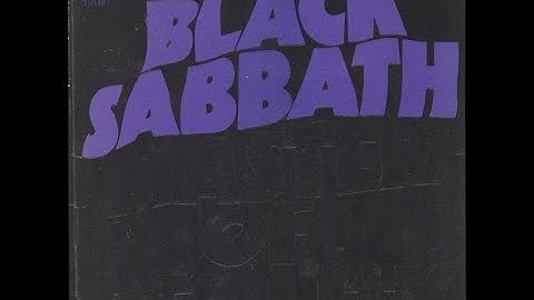 BLACK SABBATH "Master of Reality" Full Album 1971 (ENG).
