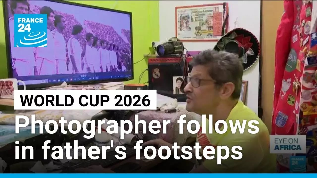World Cup 2026: The photographer following Tunisia in his father’s footsteps • FRANCE 24 English