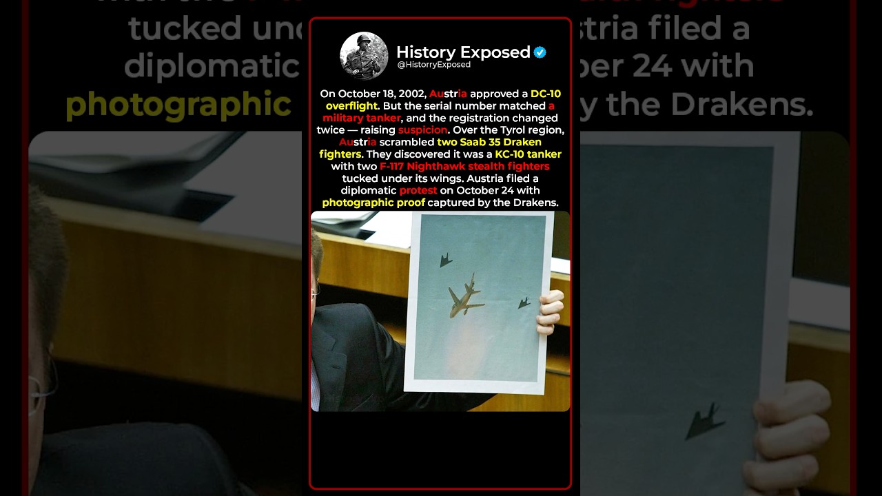 How Austria Caught the US Sneaking in Stealth Fighters 🇦🇹✈️