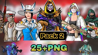 Pubg Png Pack 2 download | how to download pubg png | battleground Character outfit png download