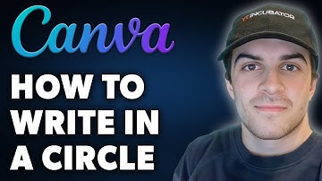 How to Write in a Circle in Canva (Full 2024 Guide)