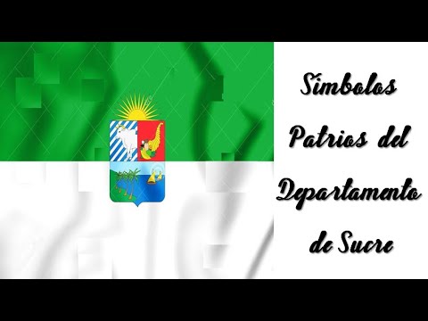 Símbolos Patrios del departamento de Sucre. 2022