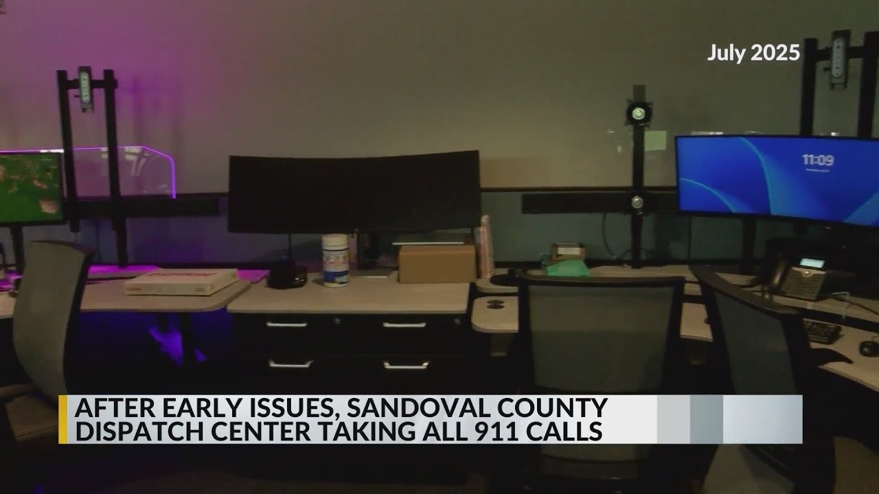 Sandoval County dispatch center now taking all 911 calls