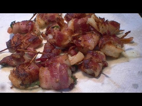 How to make Bacon Wrapped Shrimp
