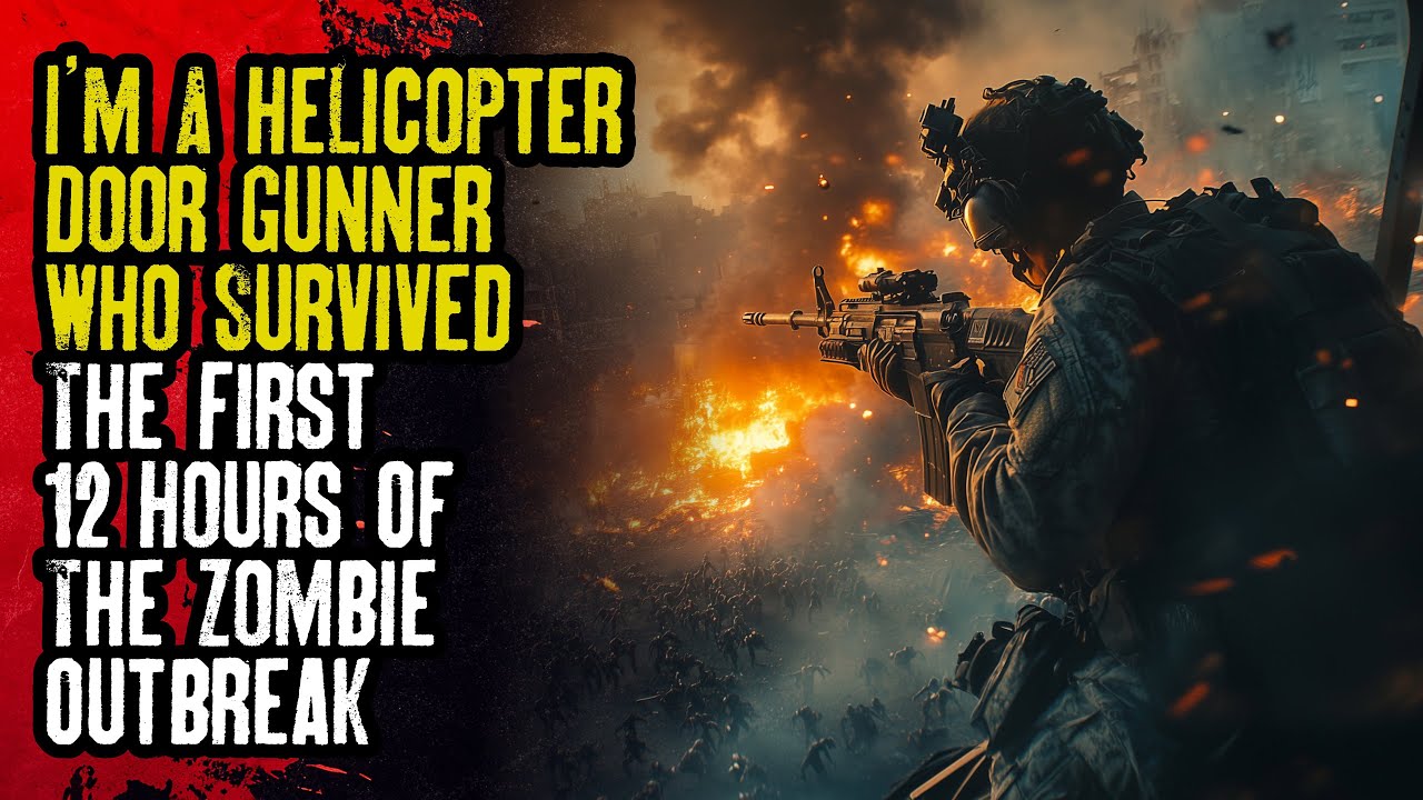 I’m a Helicopter Door Gunner Who Survived The First 12 Hours Of The Zombie Outbreak